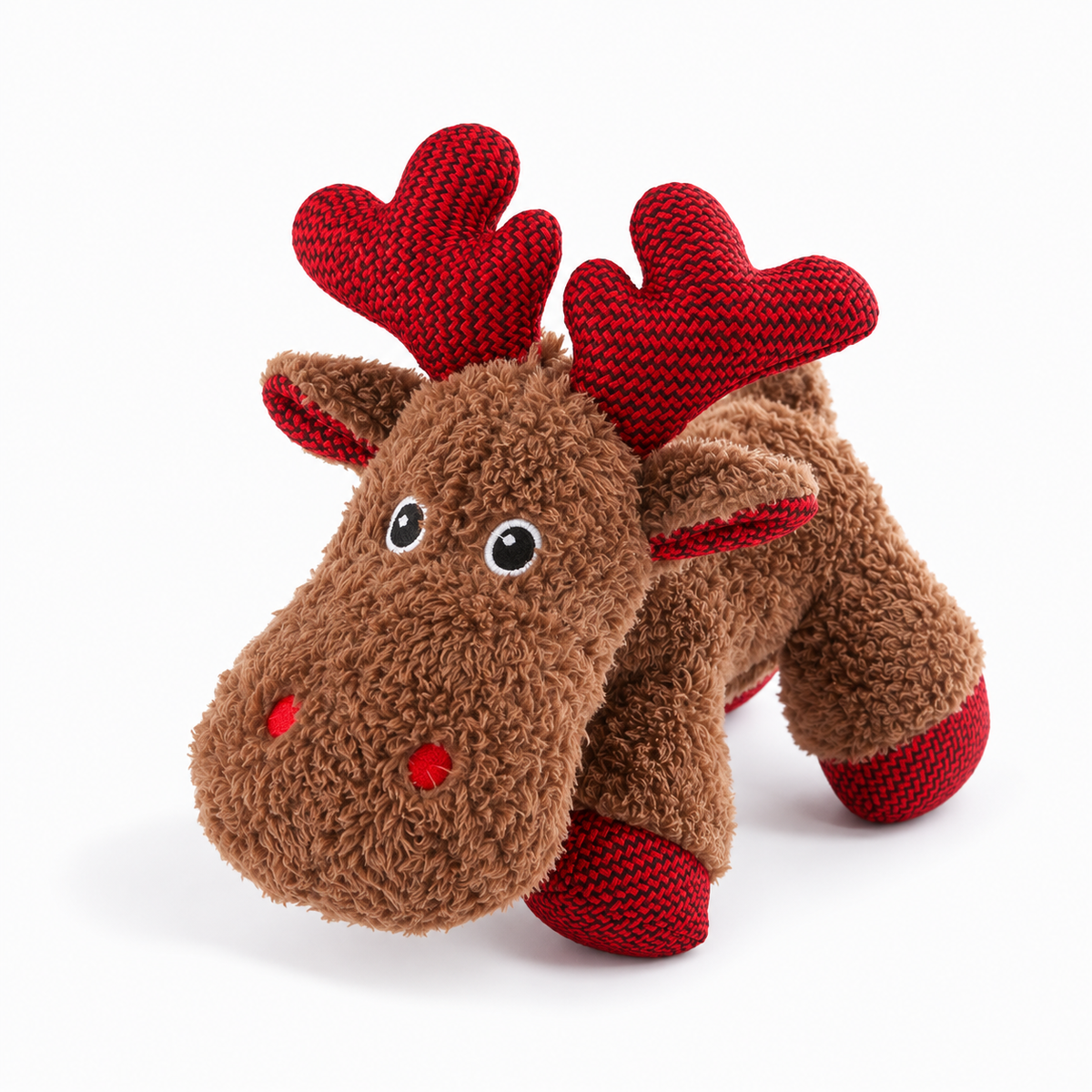 Holiday Squeaky Plush Dog Toy Set