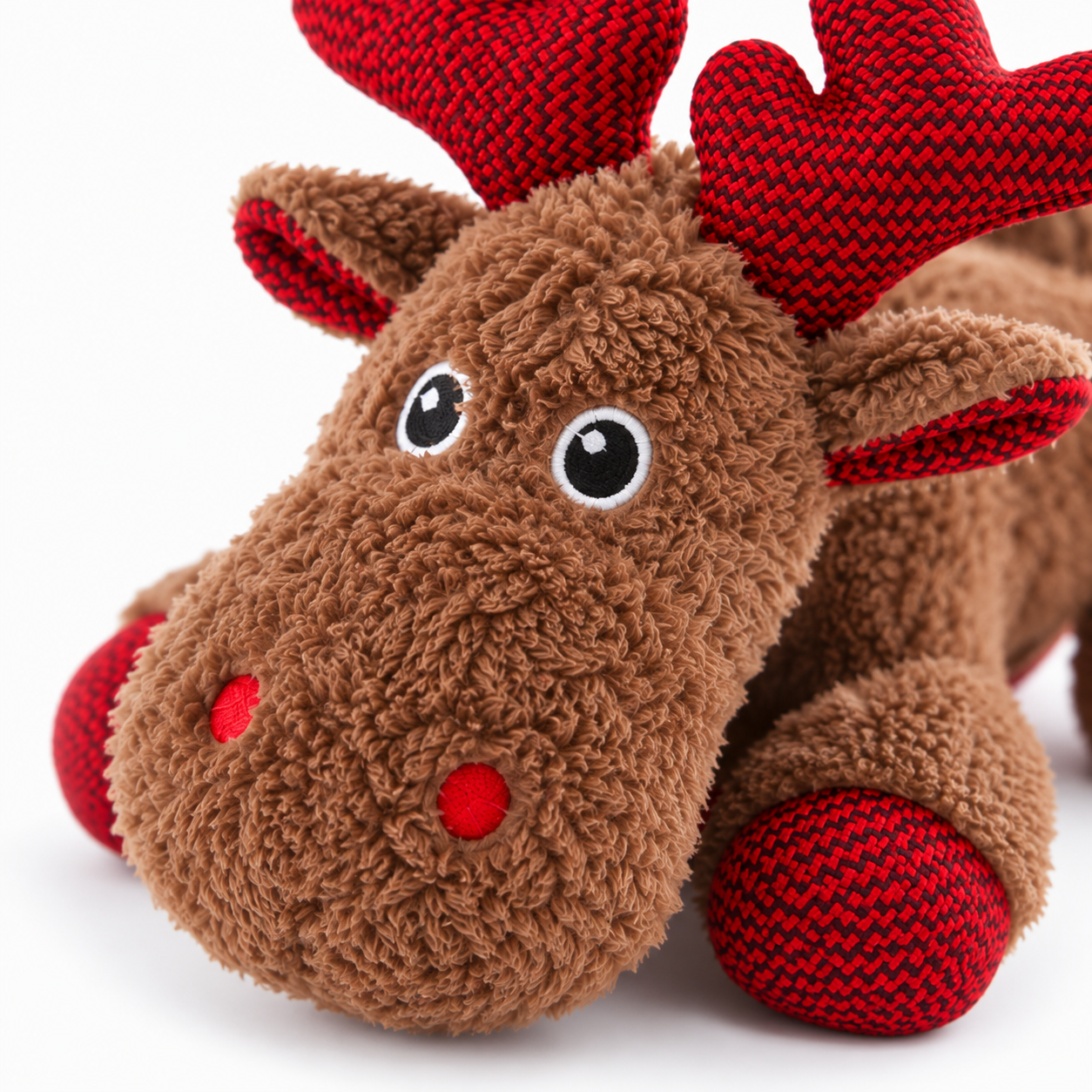 Holiday Squeaky Plush Dog Toy Set